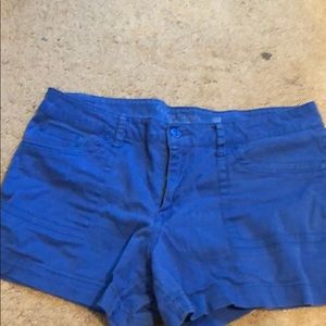 Blue shorts